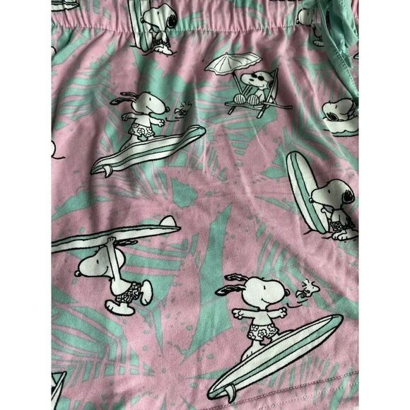 Munki Munki Snoopy Peanuts Women’s Sz 1X Pajama Pj Set Summer Tank & Shorts NEW - Picture 4 of 12